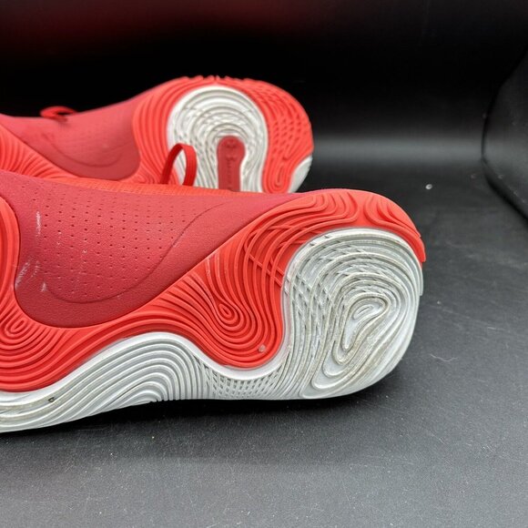 EUC Under‎ Armour Men’s Anatomix Spawn Mid Micro G Red Size 12 3021262-604 - Picture 11 of 15
